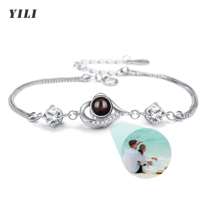Personalized Projection Photo Bracelet
