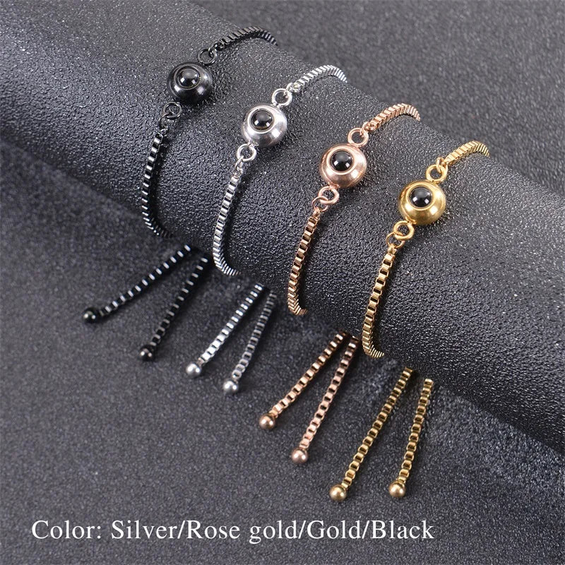 Personalized Projection Photo Bracelet