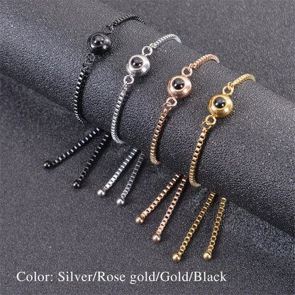 Personalized Projection Photo Bracelet