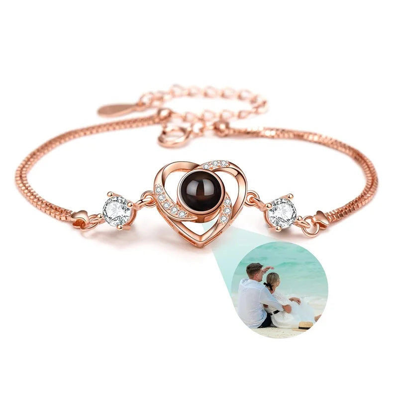 Personalized Projection Photo Bracelet