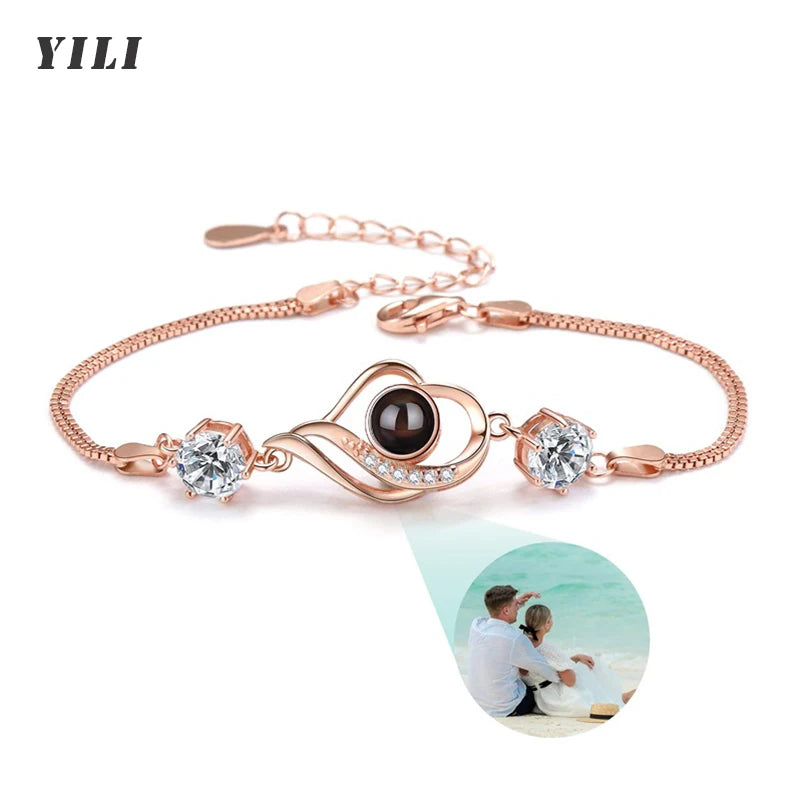 Personalized Projection Photo Bracelet