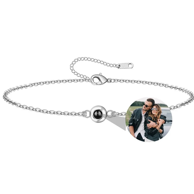 Personalized Projection Photo Bracelet