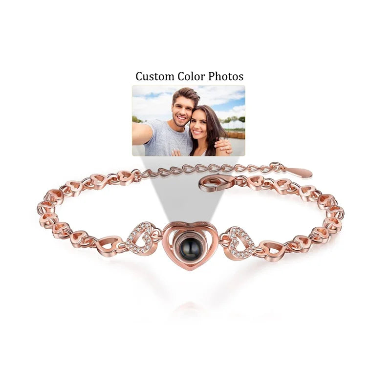 Personalized Projection Photo Bracelet