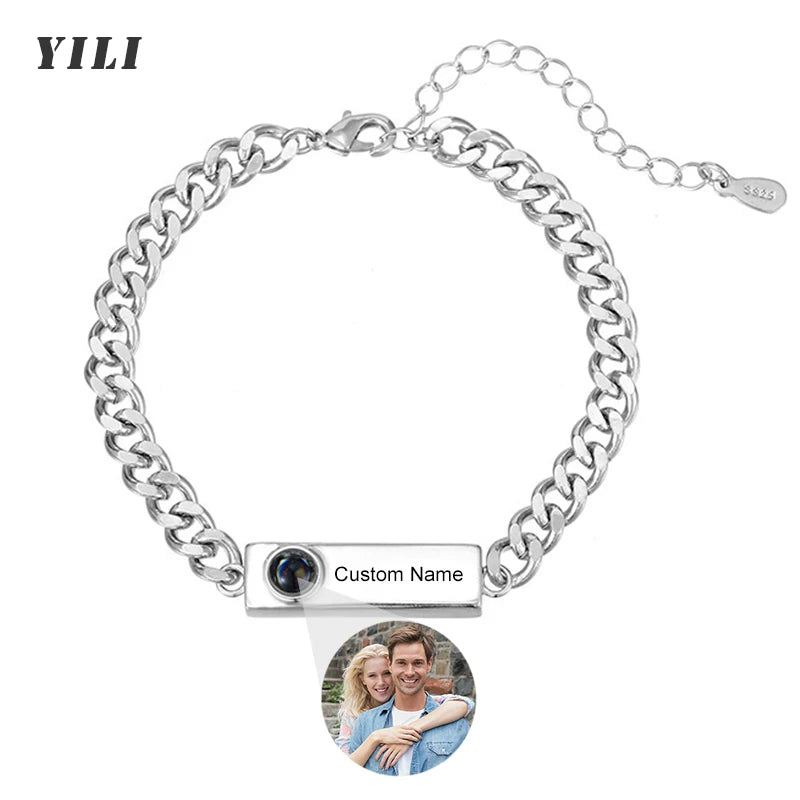 Personalized Projection Photo Bracelet