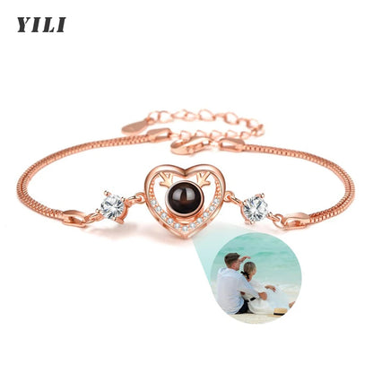 Personalized Projection Photo Bracelet