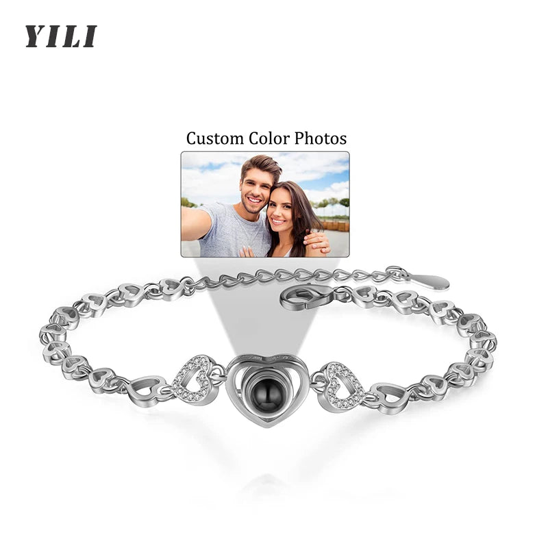 Personalized Projection Photo Bracelet